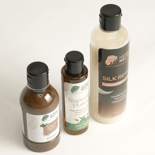 Satin hair bundle - Herbal Nectar