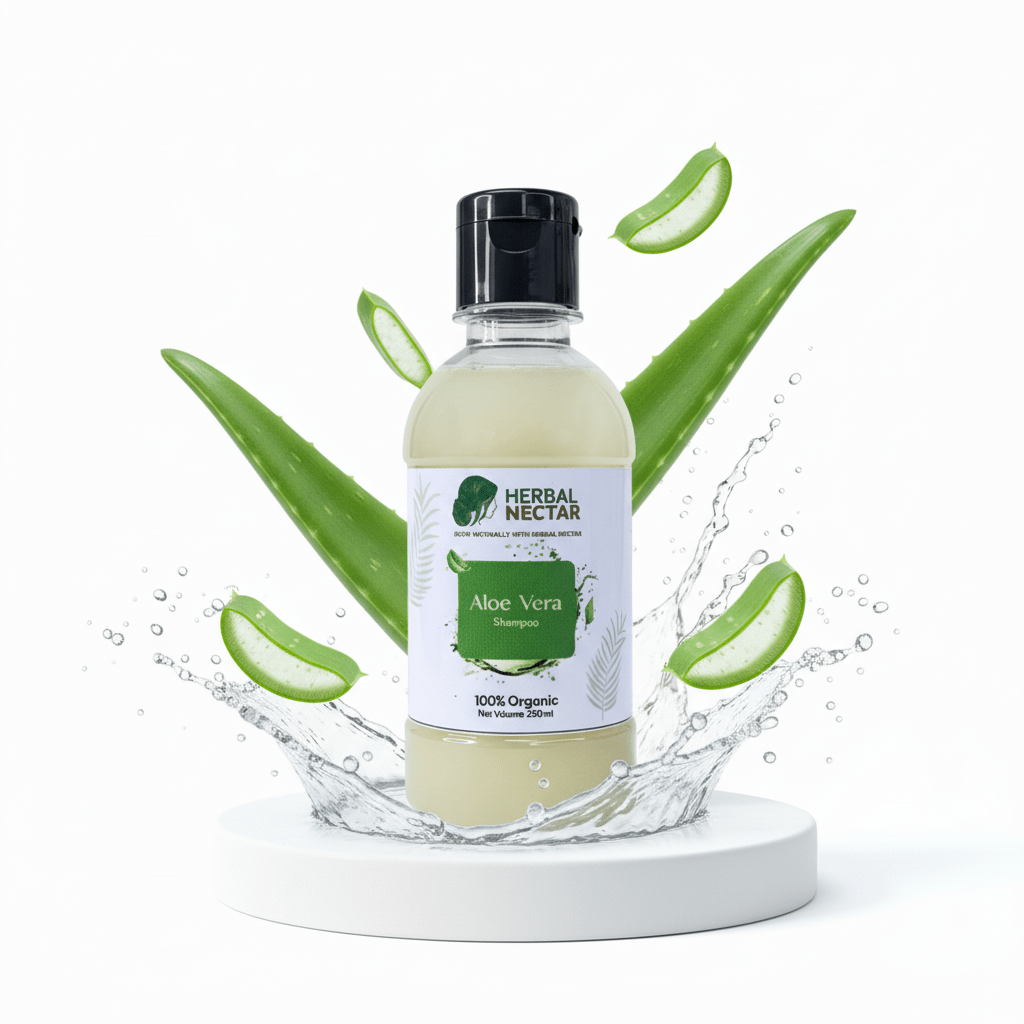 Aloe Vera Shampoo - Herbal Nectar