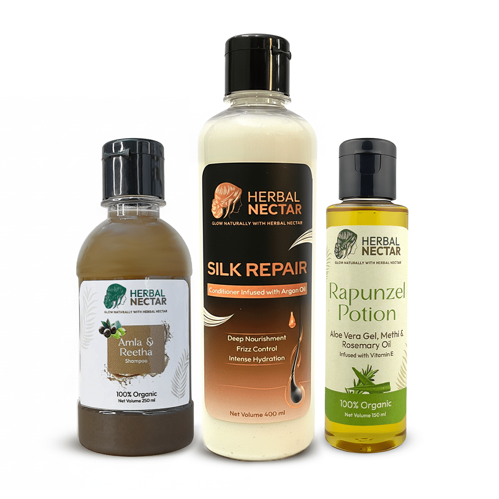 Satin hair bundle - Herbal Nectar