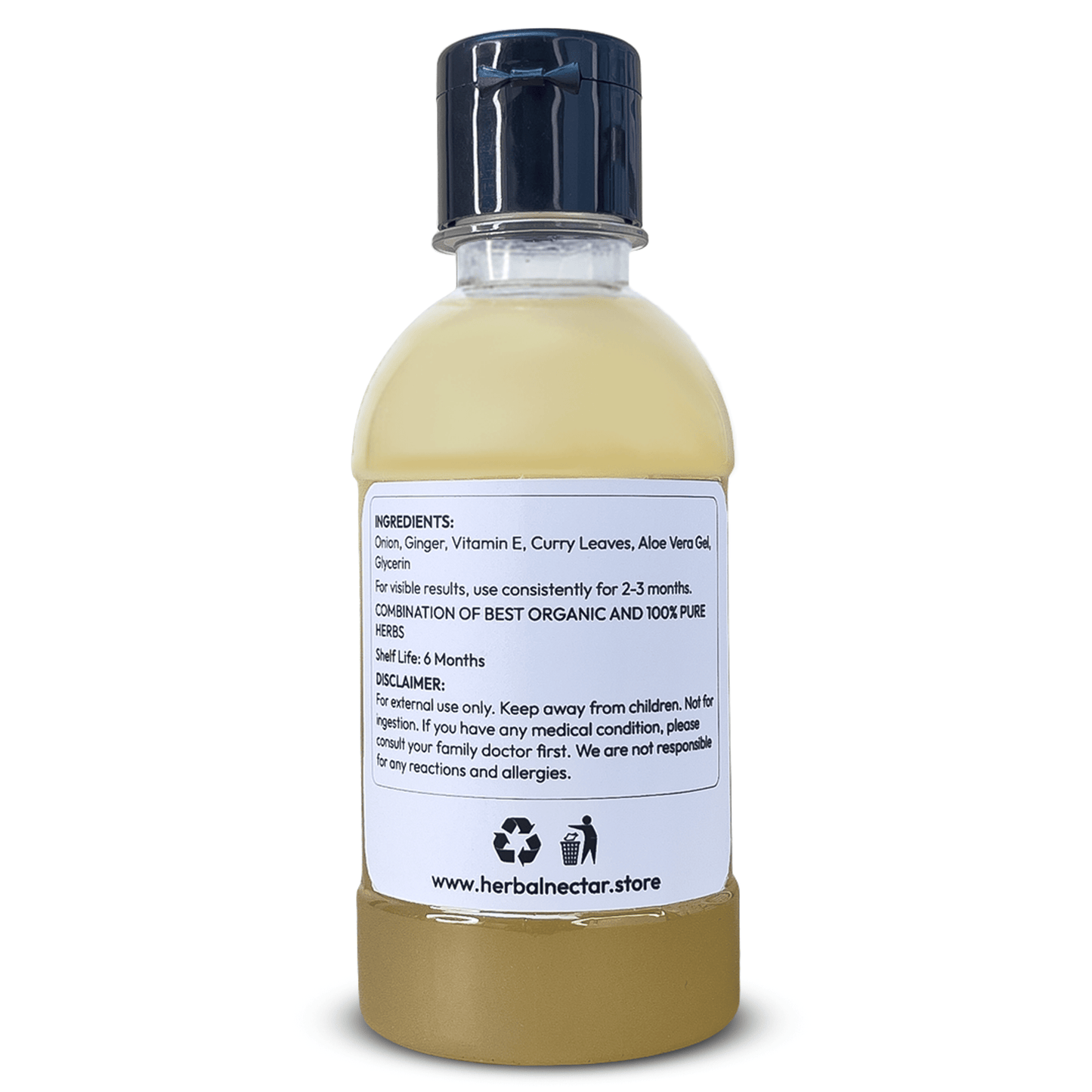 Onion & Ginger Shampoo - Herbal Nectar