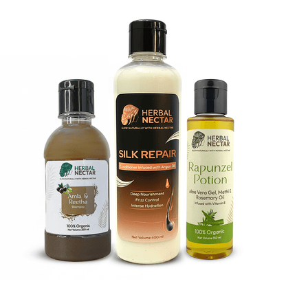 Satin hair bundle - Herbal Nectar