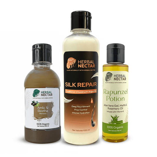 Satin hair bundle - Herbal Nectar